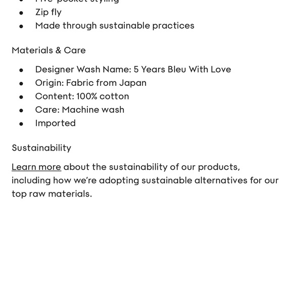 Aritzia THE PIN-UP SUPER HIGH RISE STRAIGHT 24L - Picture 6 of 12